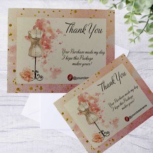 Fashion Mannequins Thank You Cards for Sale